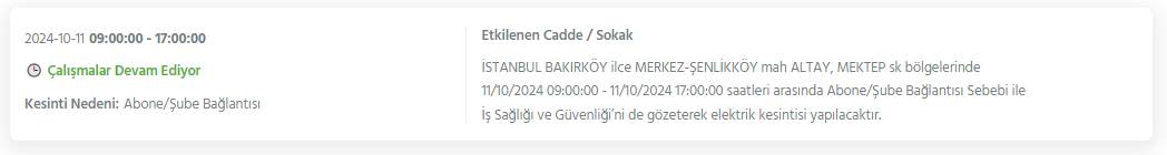 İstanbul'un 19 ilçesinde 8 saati bulacak elektrik kesintileri yaşanacak 19